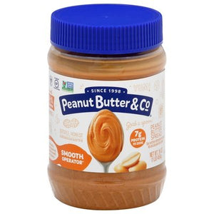 Peanut Butter & Co Peanut Butter Spread Smooth Operator 6/16 OZ [UNFI #0798140] [ebt]