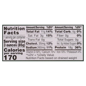 Wild Planet Wild Sardines Lightly Smoked 12/4.4 OZ [UNFI #214478] [ebt]