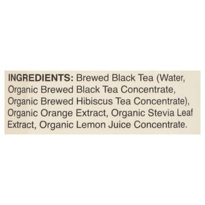 Saint James Black Tea Organic Blood Orange & Hibiscus 12/16.9 Z [UNFI #2957678] [ebt]