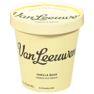 Van Leeuwen Ice Cream Vanilla Bean 8/14 OZ [UNFI  #2436954]