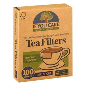 If You Care Tea Filters Short 18/100 CT [UNFI #1598747] T