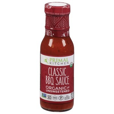 Primal Kitchen Bbq Sauce Organic & Unsweetened Classic 6/8.5 OZ [UNFI #2365963] [ebt]