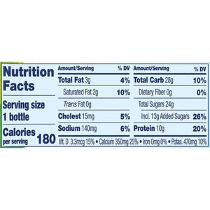 Stonyfield Organic Organic Probiotic Strawberry Lowfat Yogurt Protein Smoothie 12/10 OZ [UNFI #0167155] [ebt] T