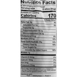 Lnb White Wide Slc Loaf 8/20 OZ [UNFI  #2324226]