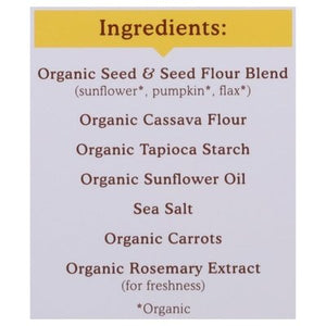 Simple Mills Crackers Seed Flour Original 6/4.25 OZ [UNFI #2702397] [ebt]