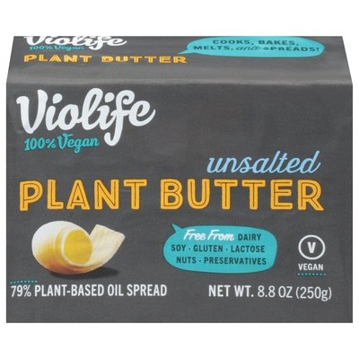 Violife Plant Butter Unsalted 10/8.8 OZ [UNFI #2902674] [ebt]