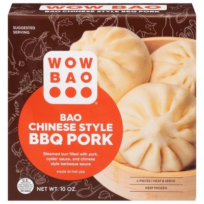 Wow Bao Bao Chinese Barbeque Pork 8/10 OZ [UNFI  #3002110]