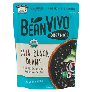 Beanvivo Baja Black Beans 6/10 OZ [UNFI #2697894] [ebt]