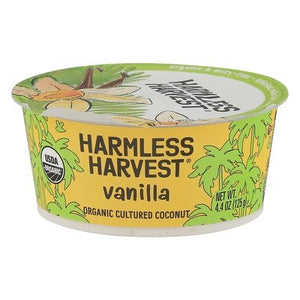 Harmless Harvest Cultured Coconut Organic Vanilla 8/4.4 OZ [UNFI #2518793] [ebt]