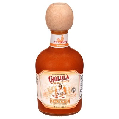 Cholula Wing Sauce Spicy Arbol Peppers 8/12 OZ [UNFI #2715423] [ebt]