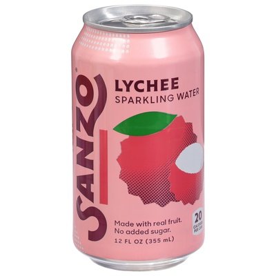 Sanzo Sparkling Water Lychee 12/12 OZ [UNFI #2708048] [ebt] T