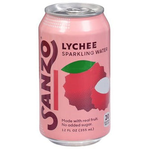 Sanzo Sparkling Water Lychee 12/12 OZ [UNFI #2708048] [ebt] T