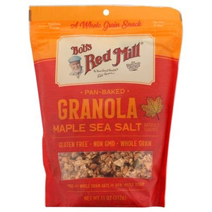 Bobs Red Mill Granola Maple Sea Salt Pan-Baked 6/11 OZ [UNFI #2442598] [ebt]
