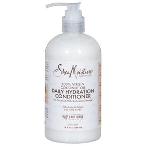 Shea Moisture Conditioner Daily Hydration 100% Virgin Coconut Oil 13 OZ [UNFI #2844710] T