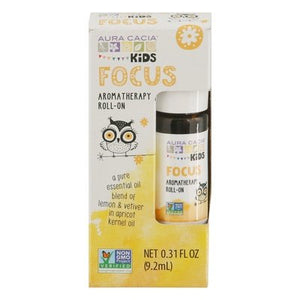 Aura Cacia Aromatherapy Roll-On Focus Kids 0.31 OZ [UNFI #2741346] T