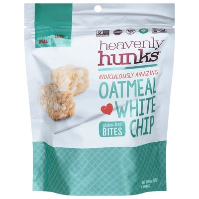 Heavenly Hunks Hunks Oatmeal White Chip 6/6 OZ [UNFI #2151785] [ebt]