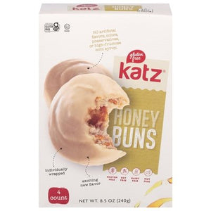 Katz Gluten Free Honey Buns 6/8.5 OZ [UNFI  #2987378]