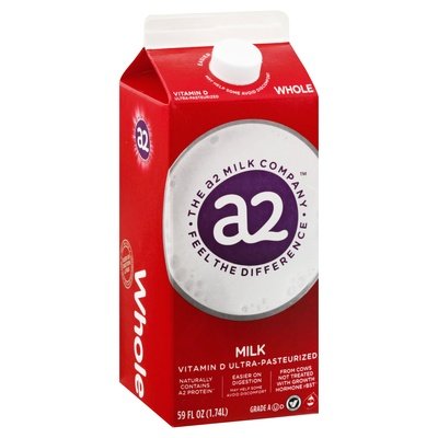 A2 Milk Milk Whole Ultra-Pasteurized 6/59 OZ [UNFI #2231280] [ebt] T