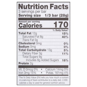 Divine Chocolate Dark Chocolate Smooth 12/3 OZ [UNFI #2398410] [ebt] T