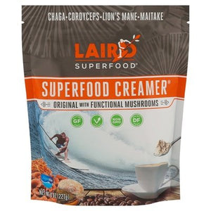 Laird Superfood Superfood Creamer Original with Functional Mushrooms 6/8 OZ [UNFI #2683670] [ebt]