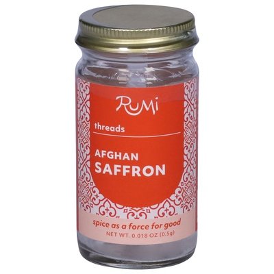 Rumi Spice Saffron Afghan Threads 6/.5 GR [UNFI #2339091] [ebt]