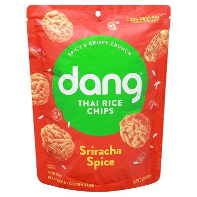 Dang Thai Rice Chips Sriracha Spice 12/3.5 OZ [UNFI #1982826] [ebt]