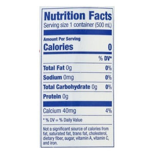 Flow Water Flavored Water Organic Strawberry + Rose 12/500 ML [UNFI #2310837] [ebt] T