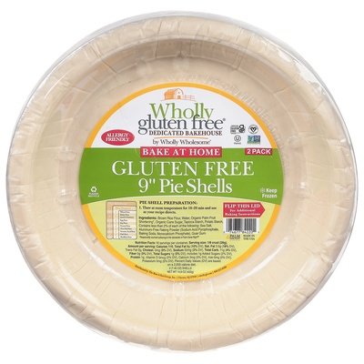 Wholly 9" Gf Pie Shell 6/14.9 OZ [UNFI  #1142280]