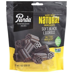 Panda Licorice Licorice Soft Black 8/7 OZ [UNFI #2821445] [ebt] T