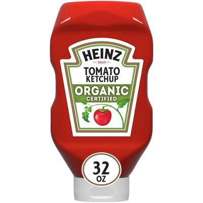 Heinz Ketchup Tomato Organic Certified 12/32 OZ [UNFI #2651503] [ebt]