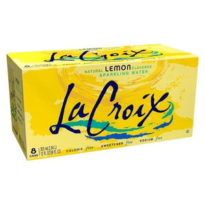 Lacroix Sparkling Water Lemon 3/8/12 OZ [UNFI #1246362] [ebt] T