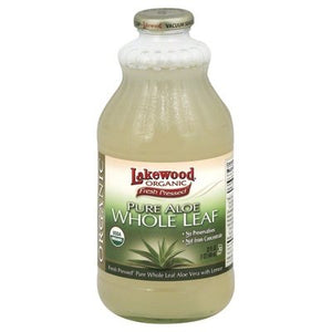 Lakewood Juice Organic Whole Leaf Aloe 6/32 OZ [UNFI #0600973] [ebt]