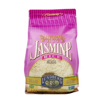 Lundberg Family Farms Rice Gourmet Jasmine California White 6/2 LB [UNFI #1166859] [ebt]