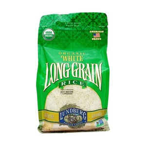 Lundberg Family Farms Gourmet Rice Organic Long Grain White 6/2 LB [UNFI #1166933] [ebt]