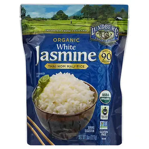 Lundberg Family Farms Rice Jasmine 6/8 OZ [UNFI #1854793] [ebt]