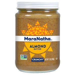Maranatha Almond Butter Crunchy Natural 6/12 OZ [UNFI #1899467] [ebt]