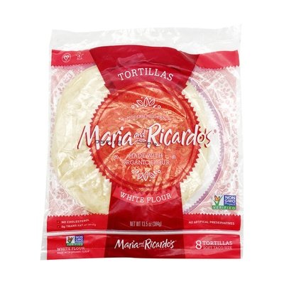 OG3 Maria Rcrdo Wht Flour Tortilla Ogct 6/8 CT [UNFI  #1077437]