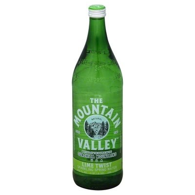 Mountain Valley Spring Water Sparkling Water Blackberry Pomegranate 12/1 LTR [UNFI #1804236] [ebt] T
