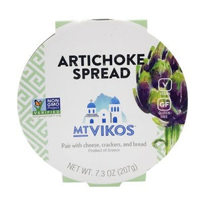 Mt Vikos Gourmet Spread Artichoke 6/7.3 OZ [UNFI #207654] [ebt]