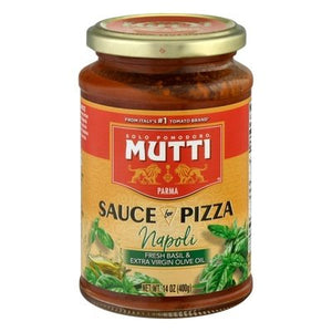 Mutti Sauce for Pizza Napoli Fresh Basil & Extra Virgin Olive Oil 6/14 OZ [UNFI #2417608] [ebt]