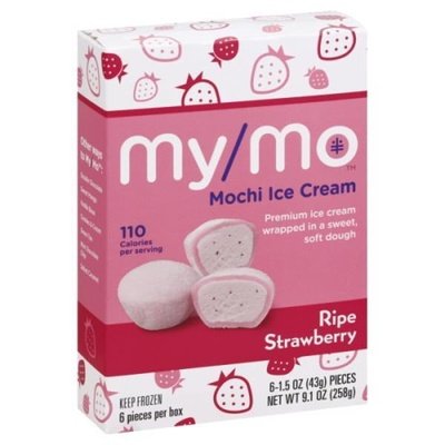 Mymo Mochi Strawberry 12/9.1 OZ [UNFI  #1964832]
