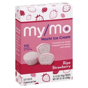 Mymo Mochi Strawberry 12/9.1 OZ [UNFI  #1964832]