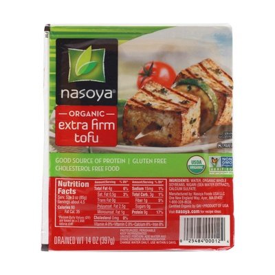 Nasoya Tofu Organic Extra Firm 6/14 OZ [UNFI #0864819] [ebt]