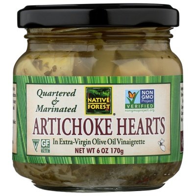 Native Forest Artichoke Hearts Quartered & Marinated 6/6.5 OZ [UNFI #0455295] [ebt]