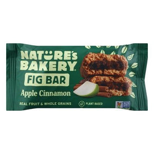 Natures Bakery Fig Bar Apple Cinnamon 12/2 OZ [UNFI #1179019] [ebt]