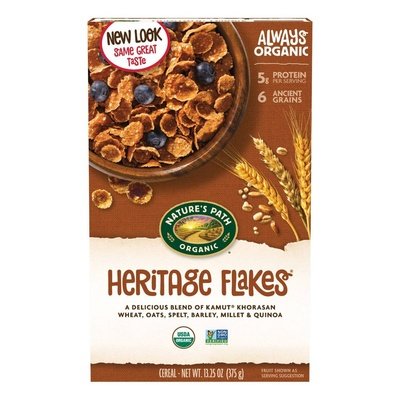 Natures Path Cereal Heritage Flakes 12/13.25 OZ [UNFI #190140] [ebt]