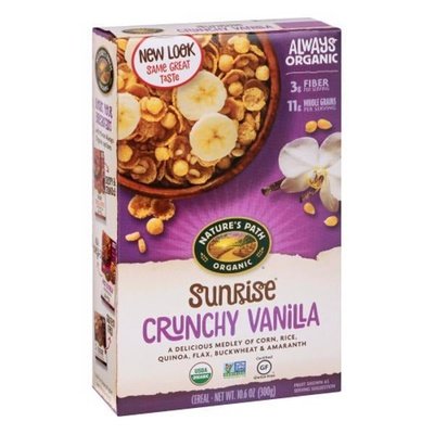 Natures Path Cereal Crunchy Vanilla 12/10.6 OZ [UNFI #108019] [ebt]