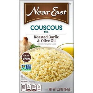 Near East Couscous Mix Roasted Garlic & Olive Oil 12/5.8 OZ [UNFI #372987] [ebt]