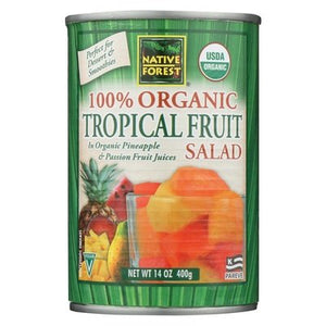 Native Forest Tropical Fruit Salad 100% Organic 6/14 OZ [UNFI #0726331] [ebt]