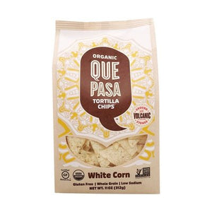 Que Pasa Tortilla Chips White 6/11 OZ [UNFI #2797520] [ebt]